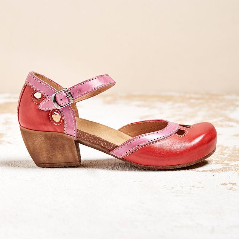 Amalia | Comfortable Sandals with Low Heels
