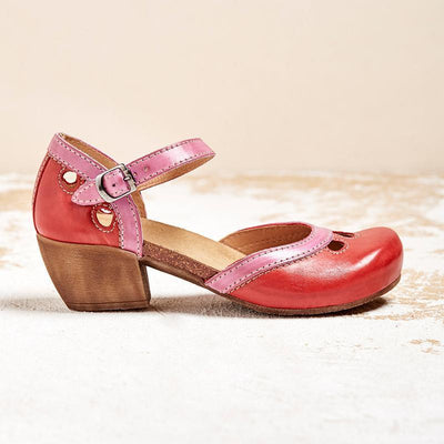 Amalia | Comfortable Sandals with Low Heels