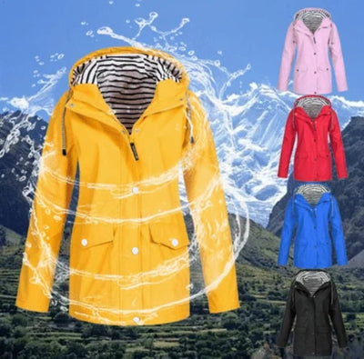 VIVIENNE | Elegant Long Sleeve Waterproof Hoodie