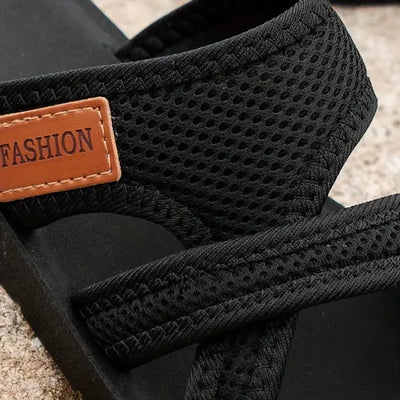 Celia | Perforated Mesh Sandals with Comfort Sole
