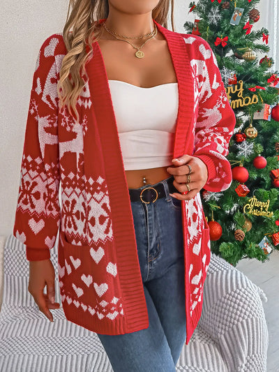 Ethan | Christmas Knit Cardigan Sweater