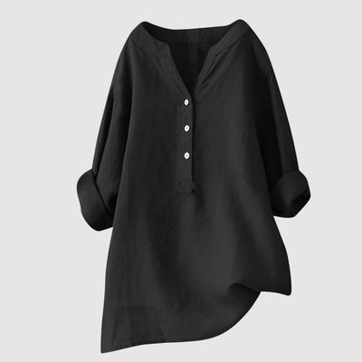 ELINA | Breezy Comfortable Button-Up Shirt for Women