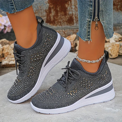 ISADORA | Orthopedic Sneakers with Rhinestone Details