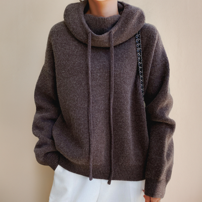 ELISE | Warm Turtleneck Sweater in Pure Wool