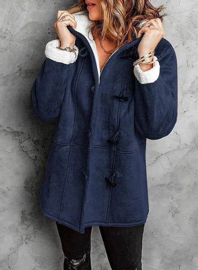 Lena | Women’s Hooded Coat – Casual & Comfortable
