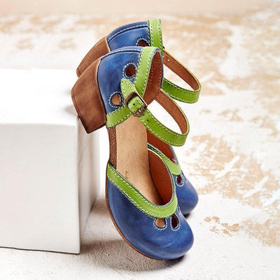 Amalia | Comfortable Sandals with Low Heels