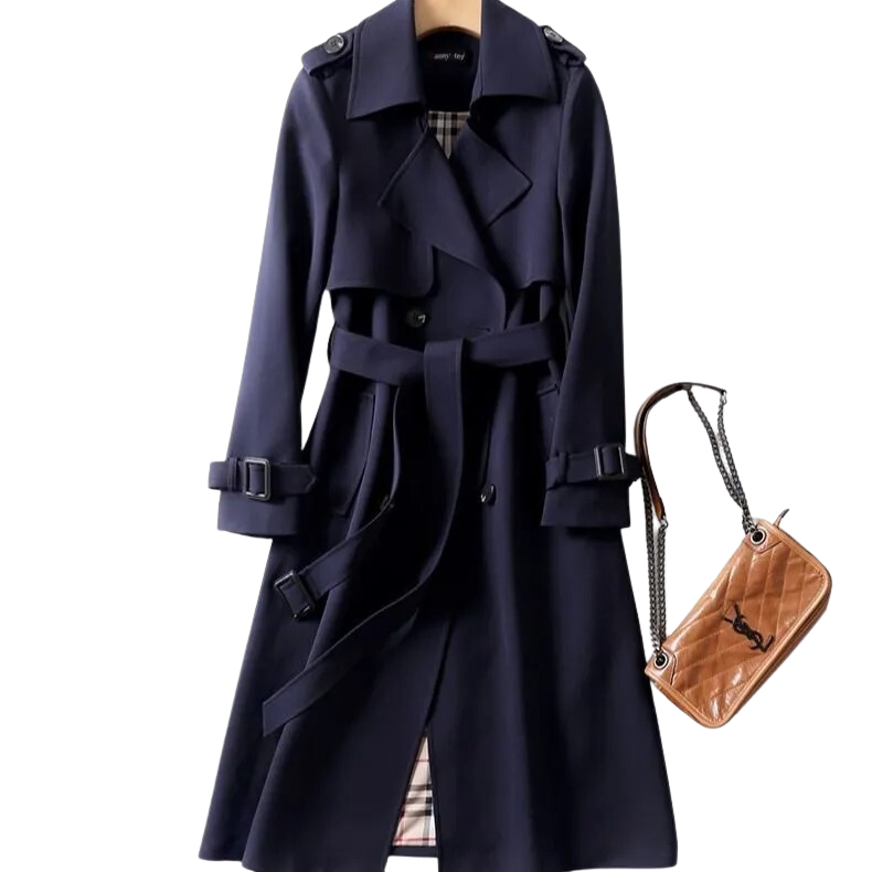 ISLA | Classic Belted Trench Coat for Women
