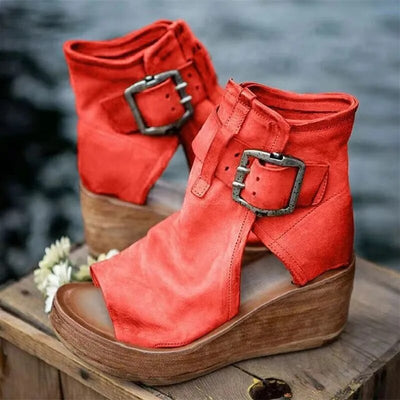 EMMA | Orthopedic Vintage Style Wedge Heels