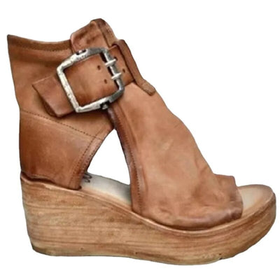 EMMA | Orthopedic Vintage Style Wedge Heels