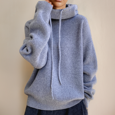 ELISE | Warm Turtleneck Sweater in Pure Wool