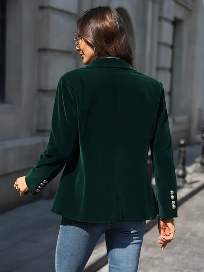 Bella | Soft and Elegant Velvet Blazer for Women