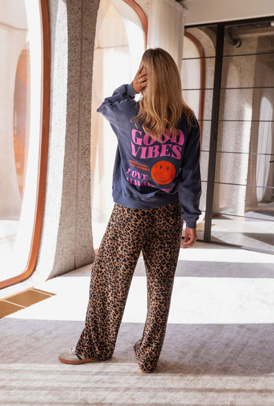 LENA | The Leopard Print Sweatpants