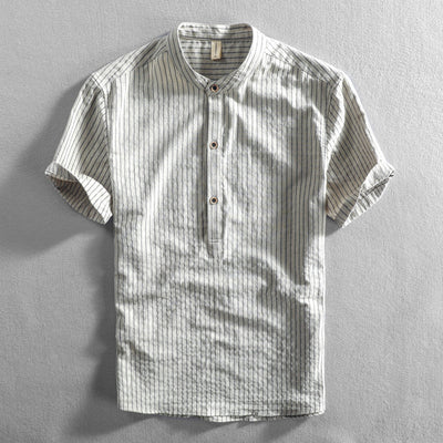 ZACK | Polo Linen Shirt for Warm Summer Days