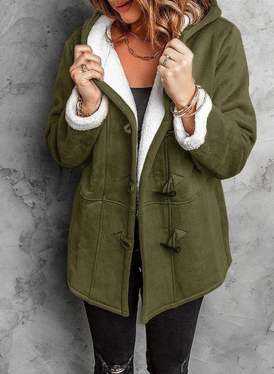 Lena | Women’s Hooded Coat – Casual & Comfortable