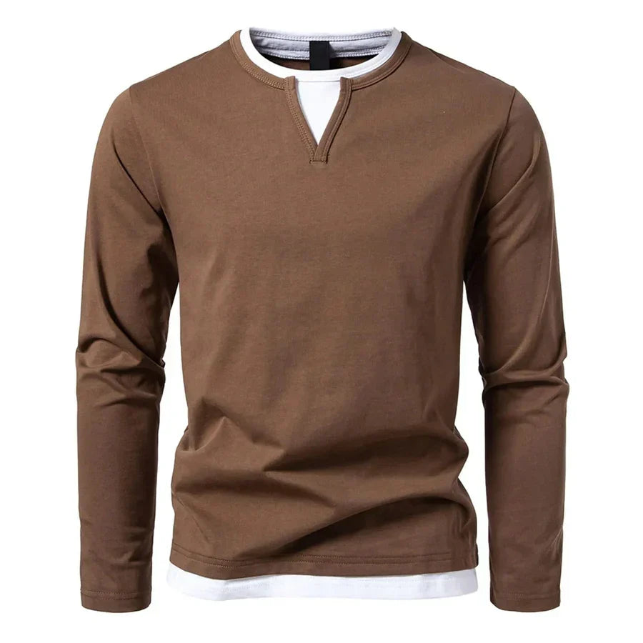 Elgan | Classic Henley Sweater with Style