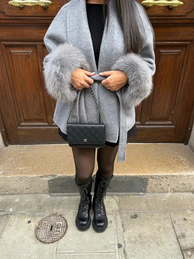 Celine | Women’s Wool Blend Coat Luxurious & Stylish