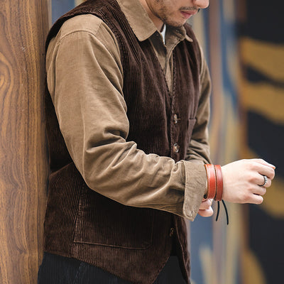 Leon | Men’s Corduroy Jacket in Trendy Vintage Style