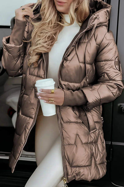 ELARA | Warm Winter Coat with Elegant Hood