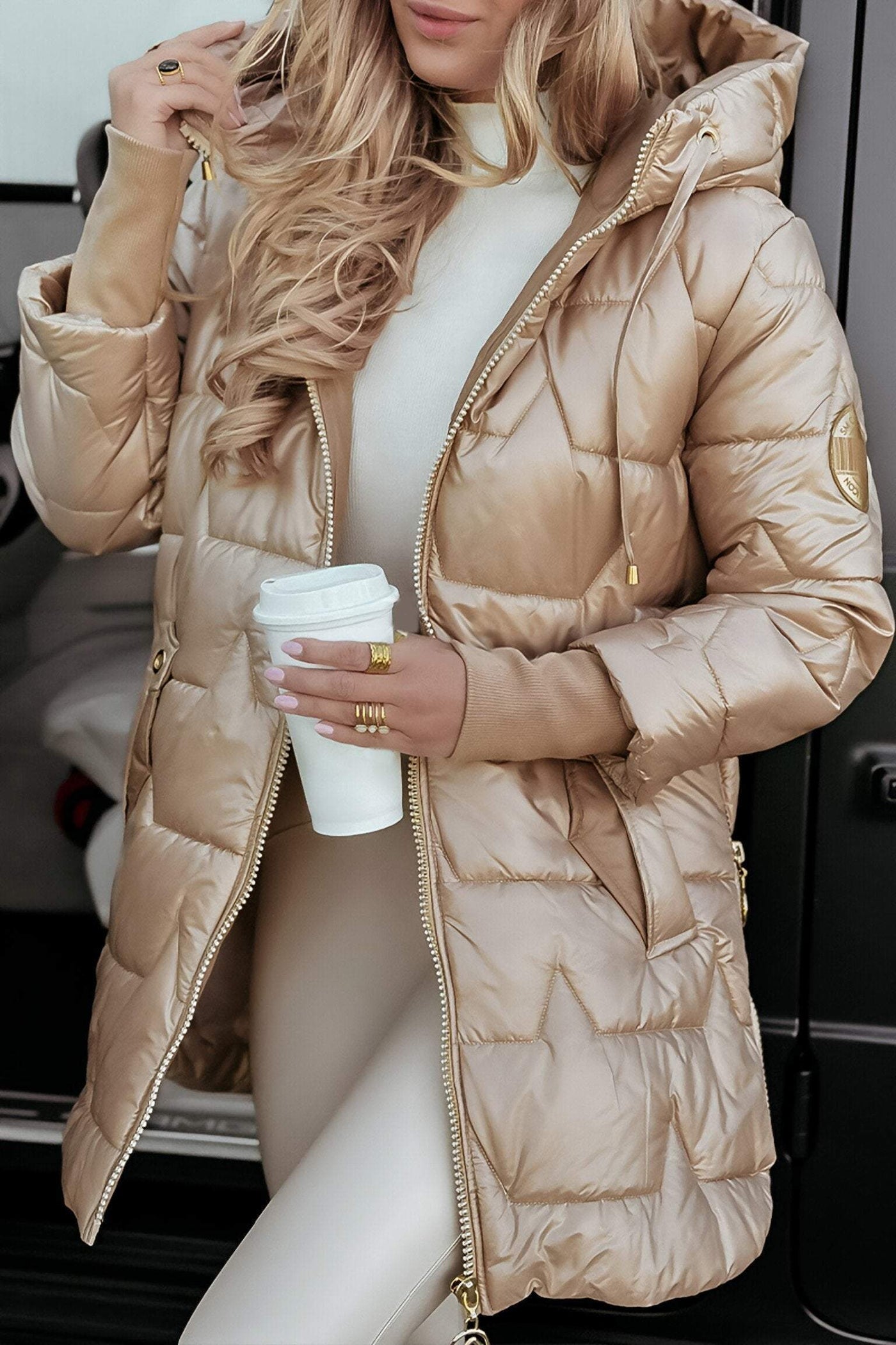 Elise | Cotton Fall Jacket in Modern Stylish Design