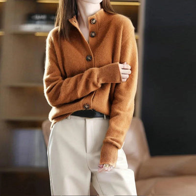 Kristine | Elegant Cardigan made of fine Cashmere