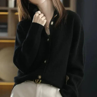 Kristine | Elegant Cardigan made of fine Cashmere