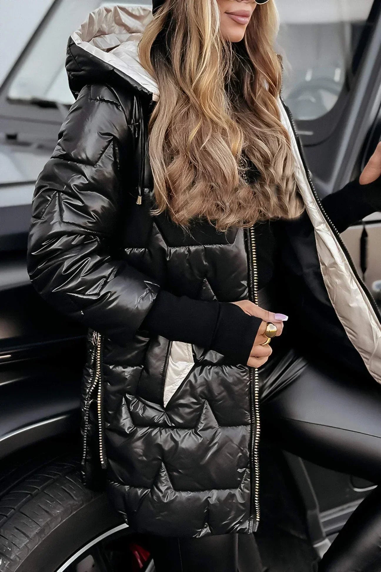 ELARA | Warm Winter Coat with Elegant Hood