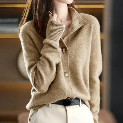 Kristine | Elegant Cardigan made of fine Cashmere