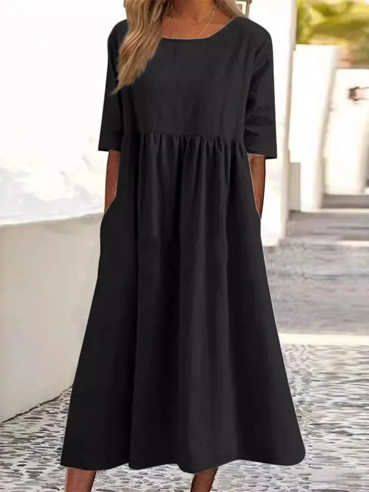 SERENA | Comfortable Casual Dress with Relaxed Style