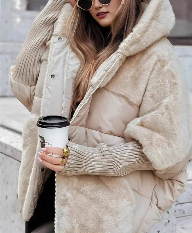Amelia | Elegant Women’s Winter Jacket with Fur Hood