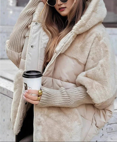 Amelia | Elegant Women’s Winter Jacket with Fur Hood