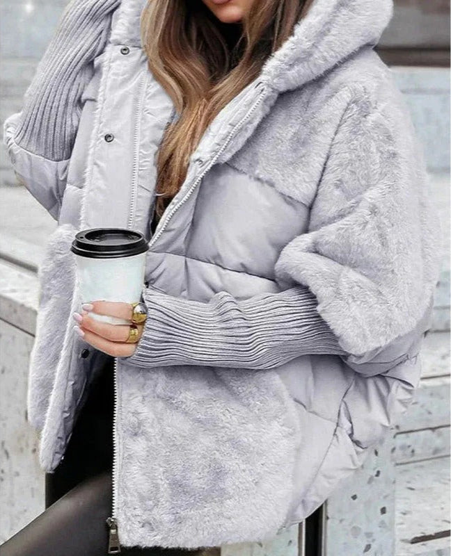 Amelia | Elegant Women’s Winter Jacket with Fur Hood