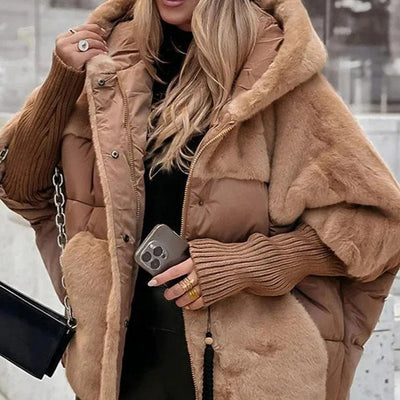 Amelia | Elegant Women’s Winter Jacket with Fur Hood