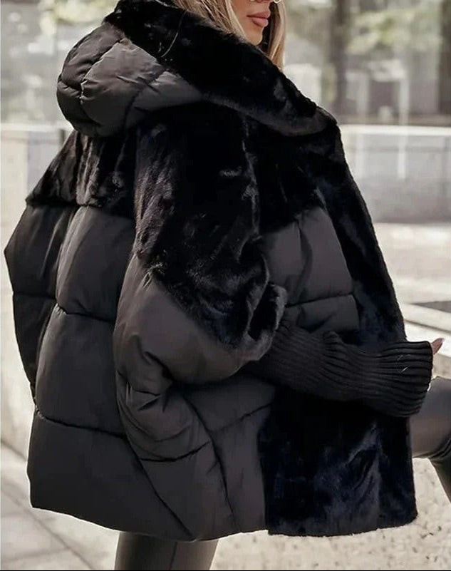 Amelia | Elegant Women’s Winter Jacket with Fur Hood