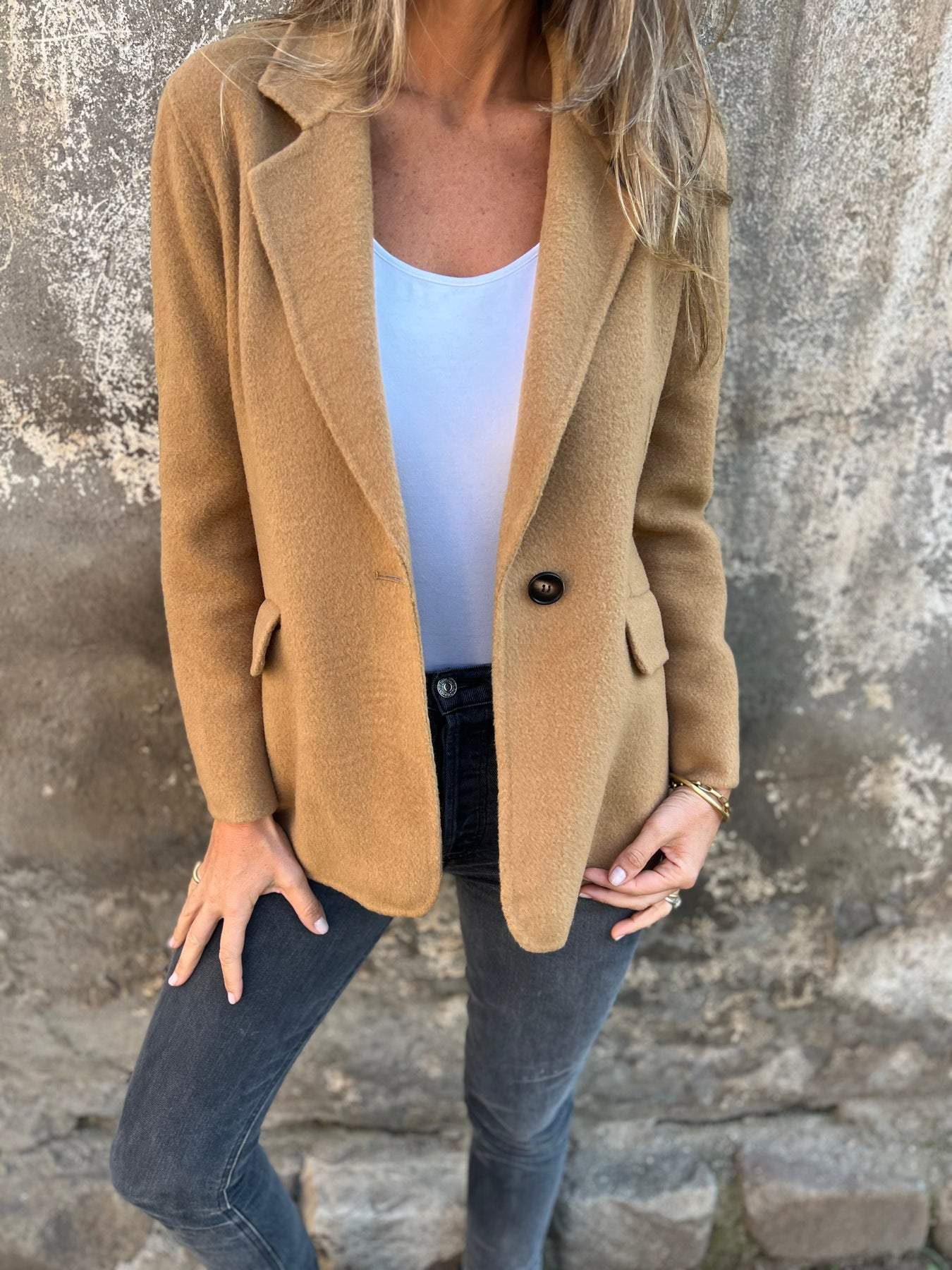 Diane | Women's Blazer with Single-Button Design