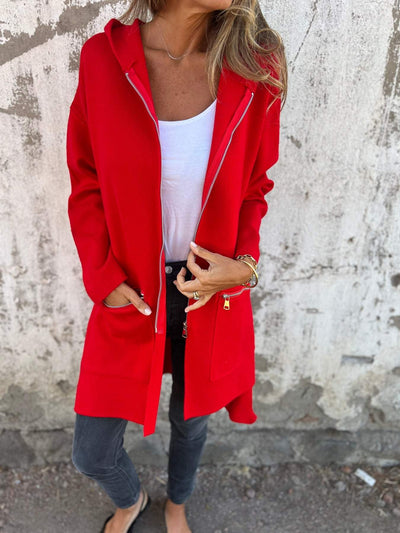 Stark | Hooded Jacket with Zipper and Comfort