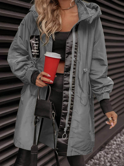 MAELIE | Long Sleeve Hoodie Jacket for Women