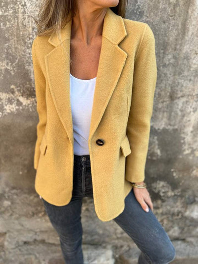 Diane | Women's Blazer with Single-Button Design