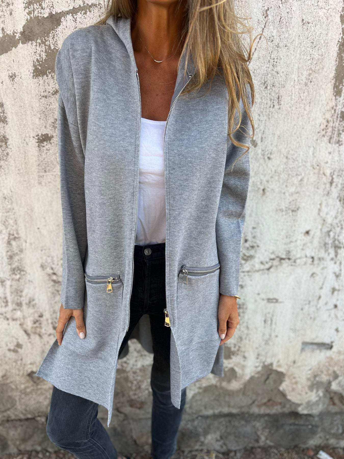 Stark | Hooded Jacket with Zipper and Comfort