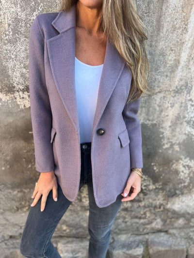 Diane | Women's Blazer with Single-Button Design