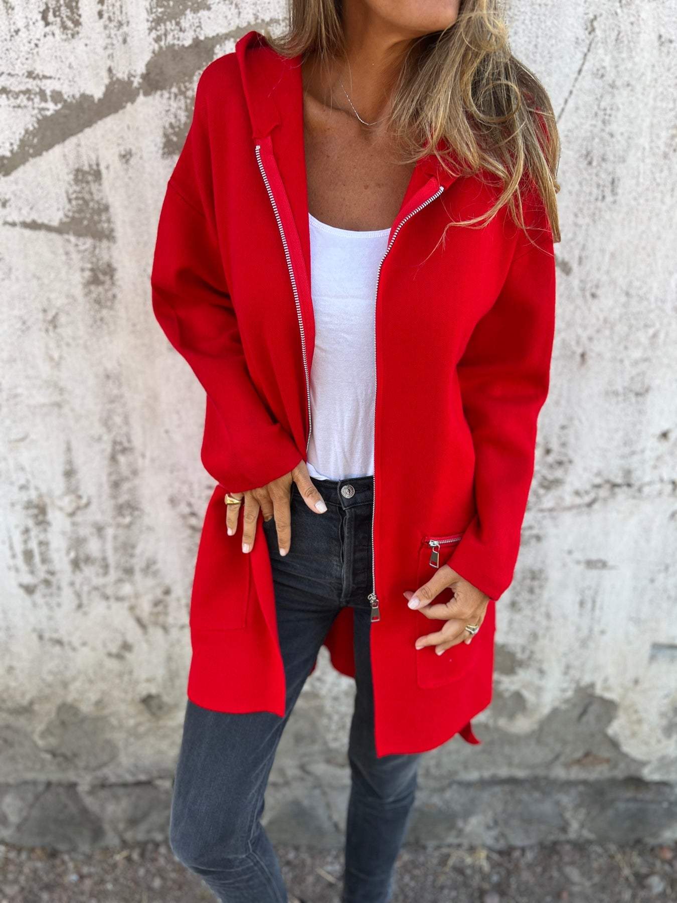 Stark | Hooded Jacket with Zipper and Comfort