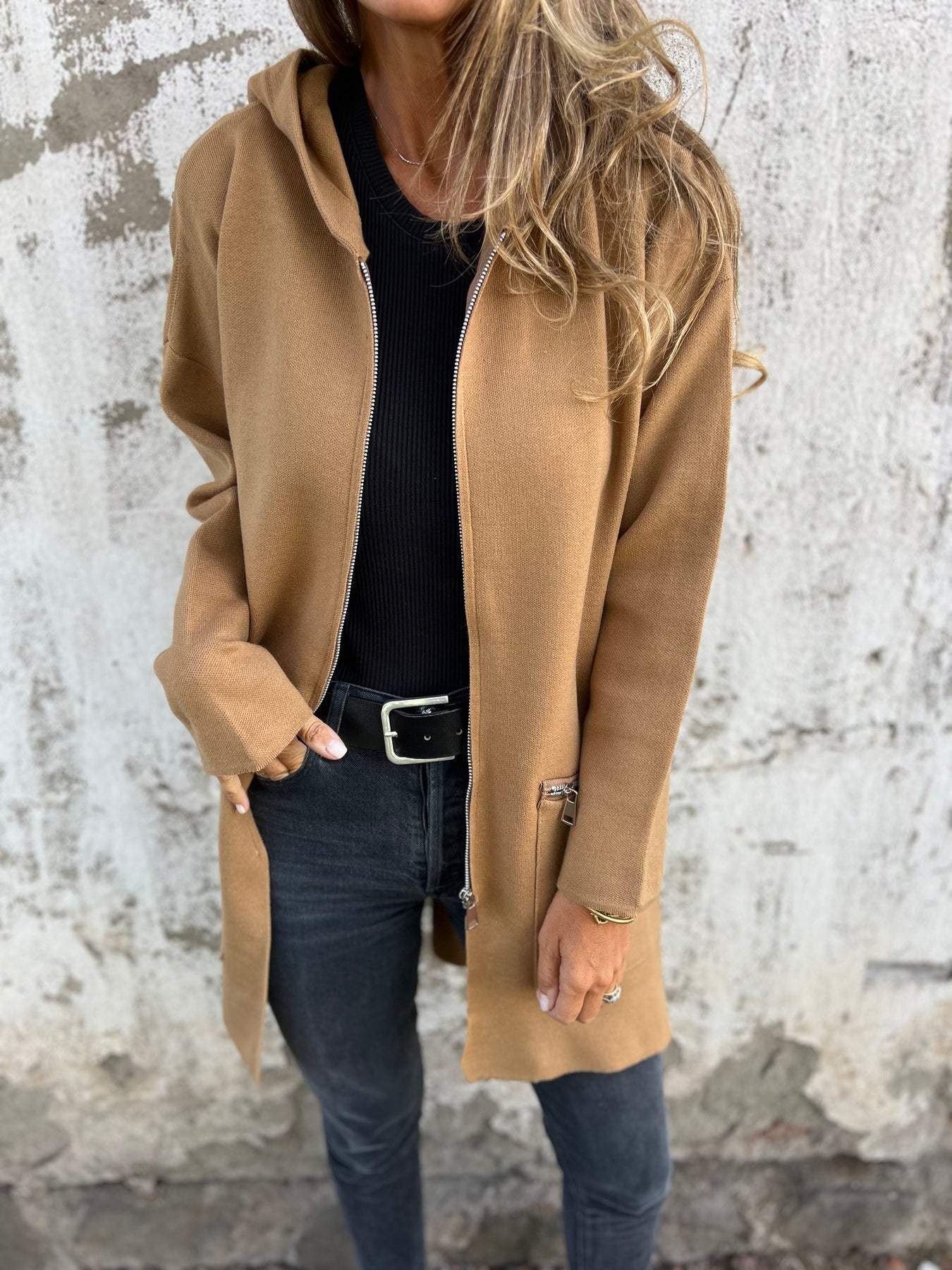 Stark | Hooded Jacket with Zipper and Comfort