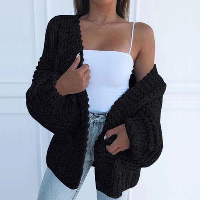 Maren | Knitted Oversized Vest for Cozy Days