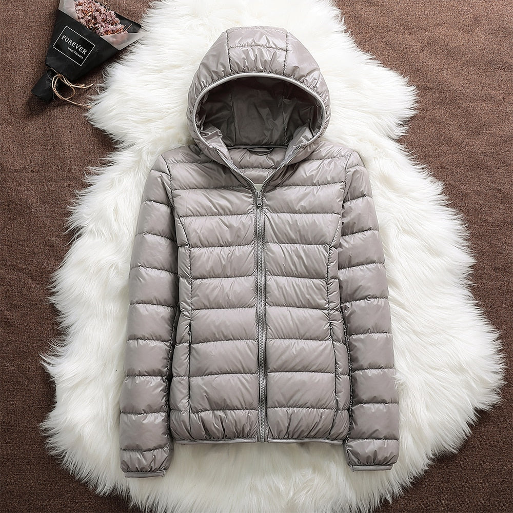 EDRIC | New Quilted Jacket with White Down Filling