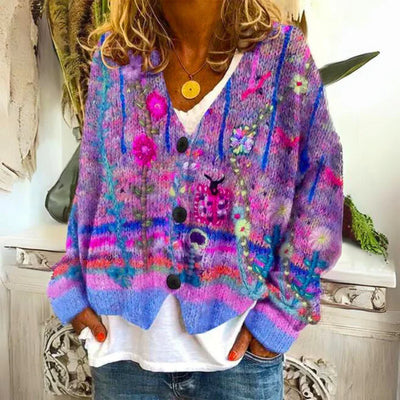 Hanna Fashionable Cardigan for Cold Seasons