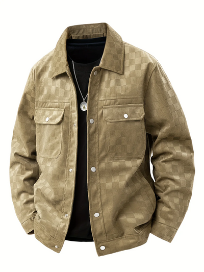 Adrian | Stylish Jacket Made of Rolled Suede