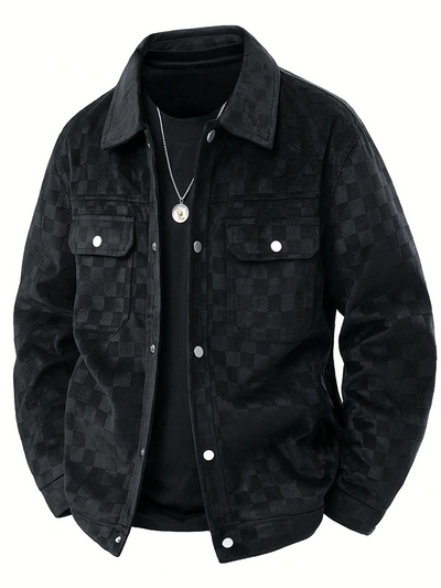 Adrian | Stylish Jacket Made of Rolled Suede