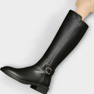 Amira | Fashionable Knee-High Leather Boots for Women