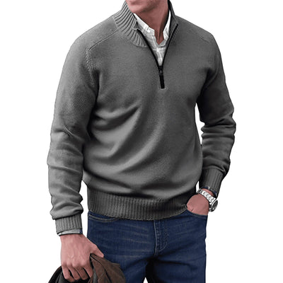 JAMES | STYLISH HALF-ZIP PULLOVER FOR MEN