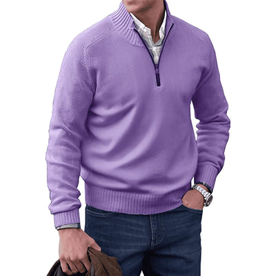 JAMES | STYLISH HALF-ZIP PULLOVER FOR MEN
