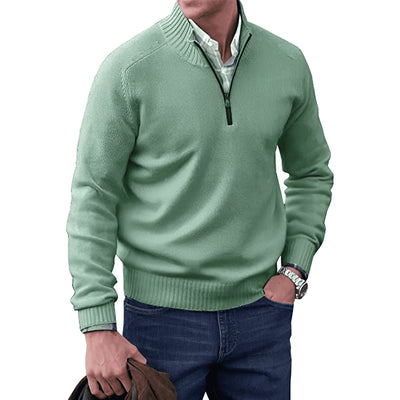JAMES | STYLISH HALF-ZIP PULLOVER FOR MEN